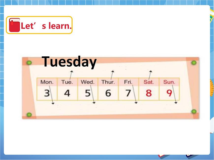 Module 3 Unit 8 Days of the week(1)課件第3頁