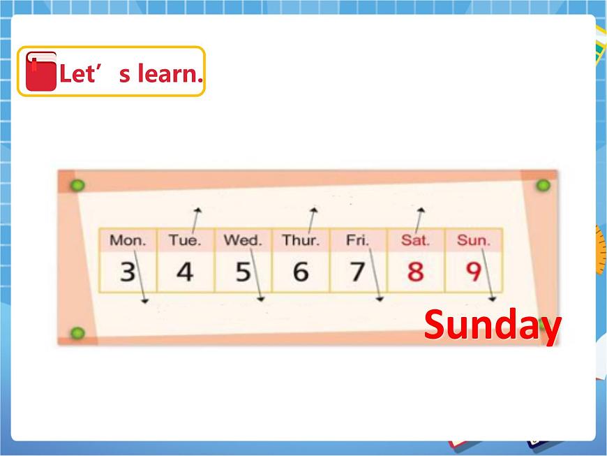 Module 3 Unit 8 Days of the week(1)課件第8頁