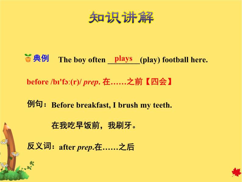 冀教版（三起点）六下 Lesson8 Always Brush Your Teeth! 课件+教案+素材07