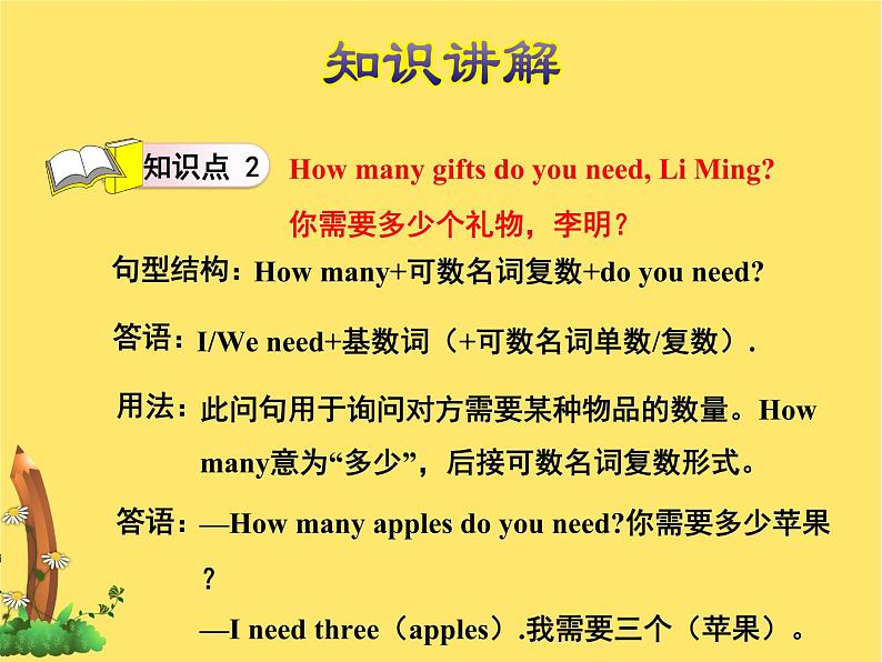 冀教版(三起点)六下 Lesson 19 Buying Gifts 课件+教案+素材05