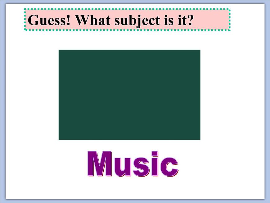 Unit 1 Our School Subject課件4第3頁