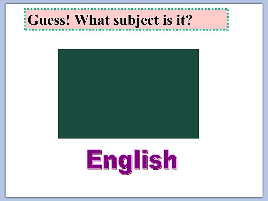 Unit 1 Our School Subject課件4第4頁