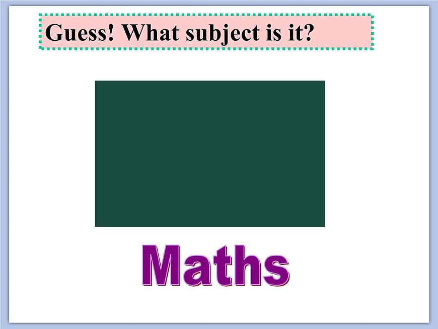 Unit 1 Our School Subject課件4第5頁