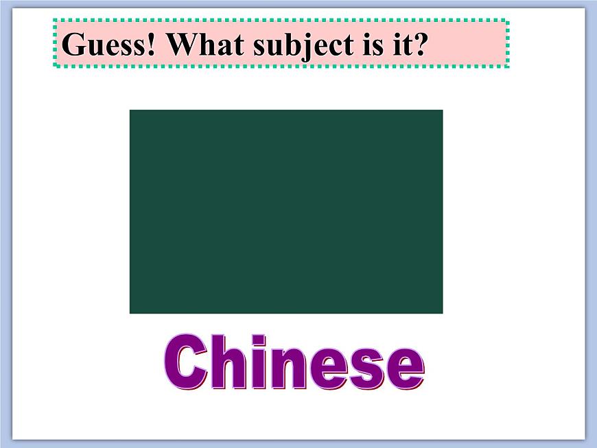 Unit 1 Our School Subject課件4第8頁