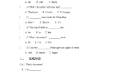新版-牛津译林版四年级下册Unit 7 What's the matter?精品巩固练习