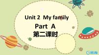 人教版 (PEP)三年级下册Unit 2 My family Part A优秀ppt课件