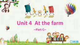 人教pep(新)四下-Unit 4 PartC Story time【优质课件】