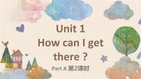 小学英语人教版 (PEP)六年级上册Unit 1 How can I get there? Part A完整版ppt课件