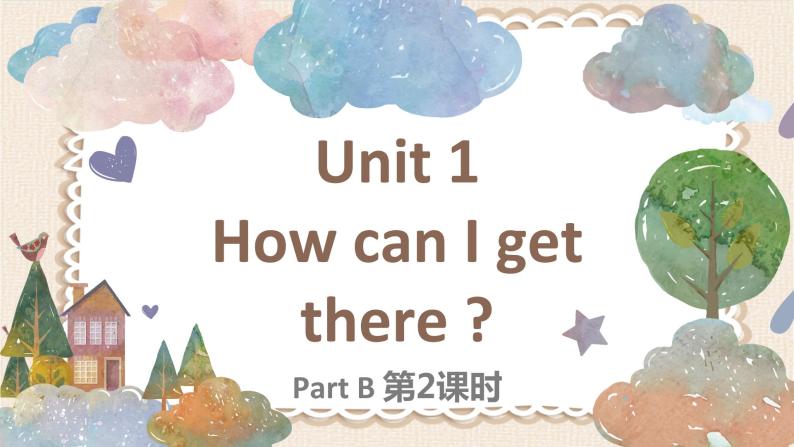 人教版（新）六上 Unit1 Part B 第2课时 Let's learn~Be a tour guide【优质课件】01