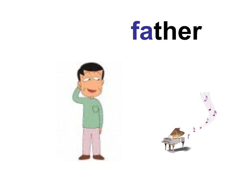 闽教版(三年级起点)小学英语三年级上册 Unit 5 My Family Part A_(1) 课件第7页