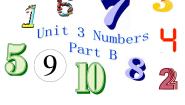 小学英语闽教版三年级上册Unit 3 Numbers Part B课文课件ppt
