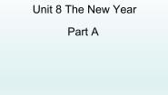 小学英语闽教版三年级上册Unit 8 The New Year Part A教学演示ppt课件
