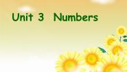 小学闽教版Unit 3 Numbers Part A课文配套课件ppt