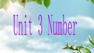 2020-2021学年Unit 3 Numbers Part B图片ppt课件
