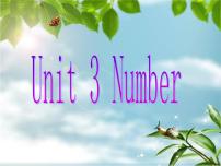 2020-2021学年Unit 3 Numbers Part B图片ppt课件