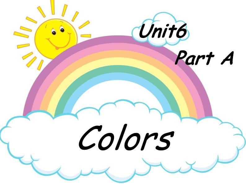 闽教版(三年级起点)小学英语三年级上册 U6PA Colors 课件第1页