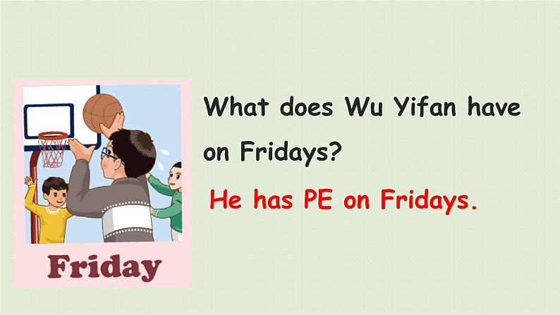 人教版(PEP)六年级英语下册 Recycle 第5课时Day5 Mike and his new friends:Part1 课件06