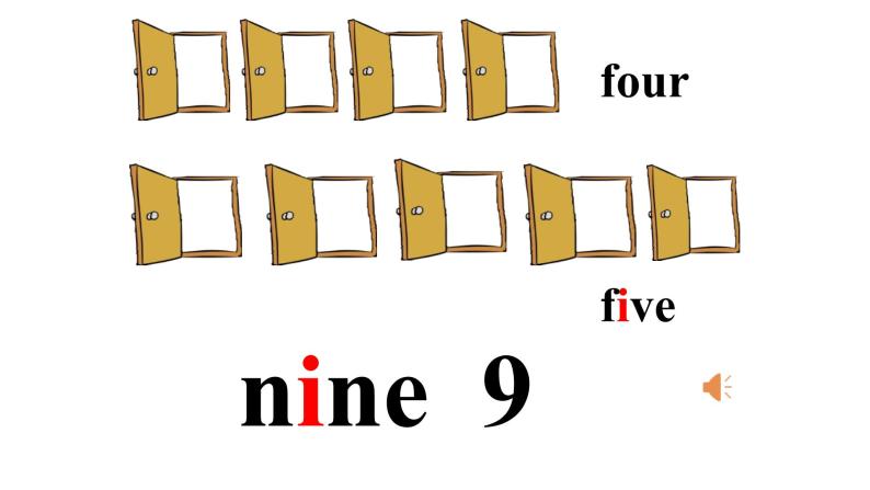 外研版（三起）英语三年级上册Module 5 Unit 2 Nine girls  课件08