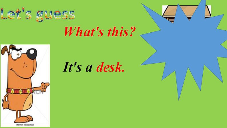 外研版(三起)英语三年级上册Module 3 Unit 2 Point to the desk. (2) 课件第6页