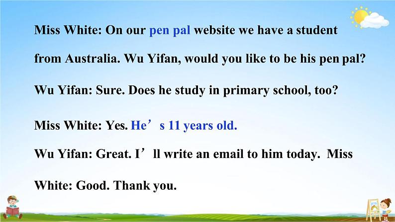 人教PEP版六年级英语上册《Unit 4 第三课时》教学课件PPT小学优秀公开课04