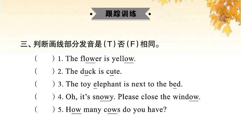 小升初英语满分特训主题九Food练课件第4页