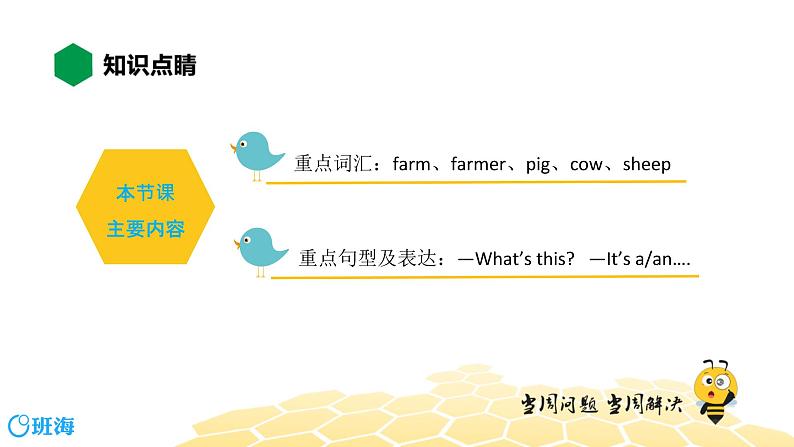 英语三年级【知识精讲】Lesson 1 On the farm课件PPT05