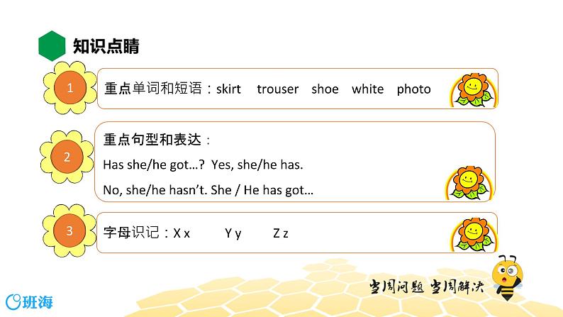 英语三年级【知识精讲】Module10 Unit2 She’s got an orange sweater.课件PPT第5页