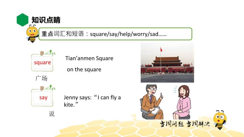 英语五年级【知识精讲】Lesson 8 Tian’anmen Square课件PPT05