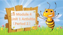 一年级下册英语课件-Module 4 unit 1 activities 牛津上海版（试用本）