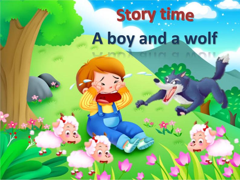 一年级下册英语课件-Module 4 Unit 3 Story time (A boy and a wolf) 牛津上海版(共44张PPT)第1页