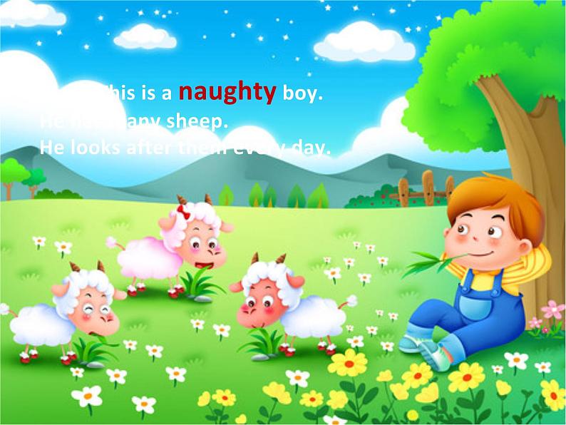 一年级下册英语课件-Module 4 Unit 3 Story time (A boy and a wolf) 牛津上海版(共44张PPT)第3页