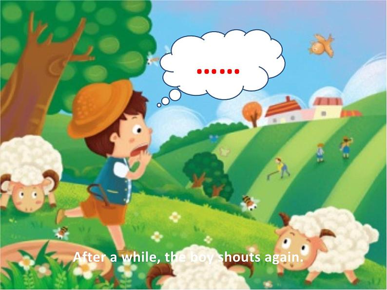 一年级下册英语课件-Module 4 Unit 3 Story time (A boy and a wolf) 牛津上海版(共44张PPT)第8页