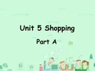 闽教英语四下Unit 5 Shopping Part A 课件