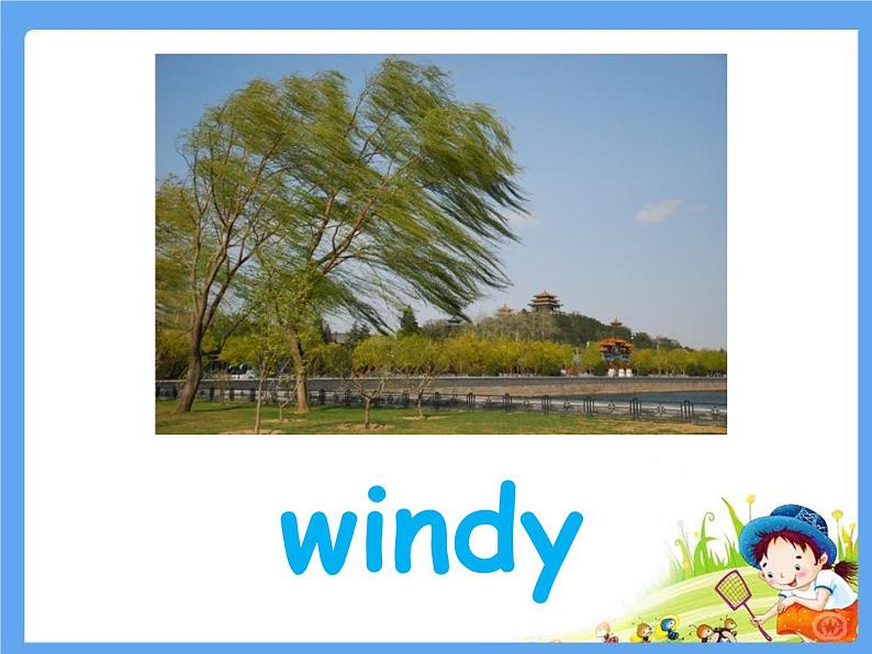 闽教英语四下Unit 6 Weather Part B 课件第5页