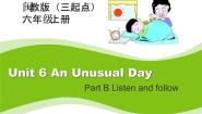 英语六年级上册Unit 6 An Unusual Day Part B教学ppt课件