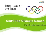 闽教6上Unit1 Listen and followB教学课件