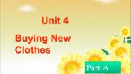 小学英语闽教版六年级上册Unit 4 Buying New Clothes Part A课文内容ppt课件