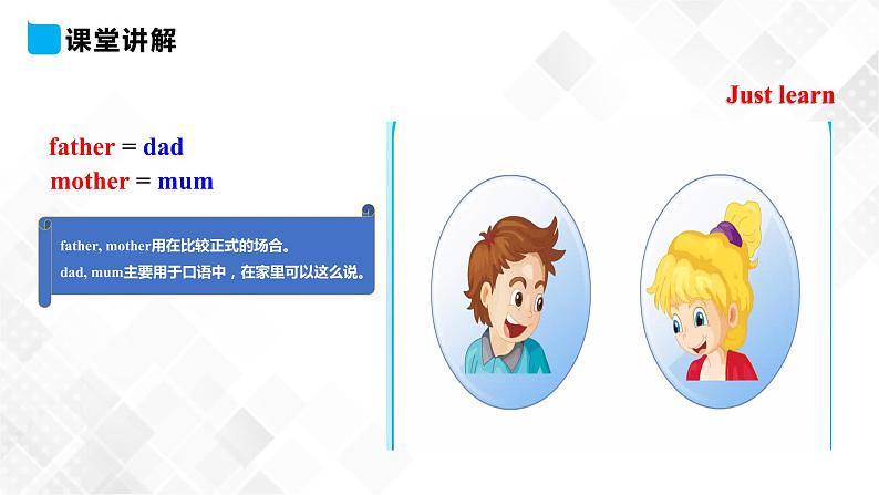 人教精通版三年级下册英语 Unit 3 This is my father. Lesson 13 课件+素材07