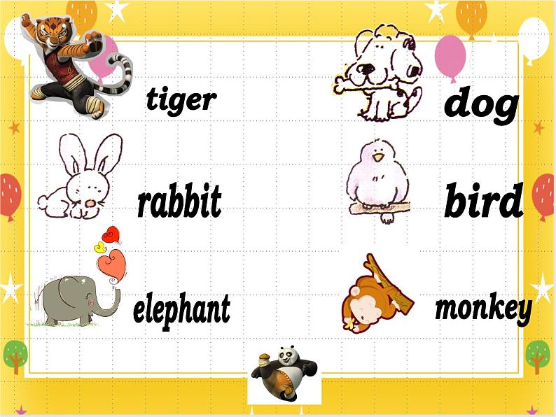 二年级下册英语课件-Module2 Unit 3 Animals I like  牛津上海版(共26张PPT)第3页