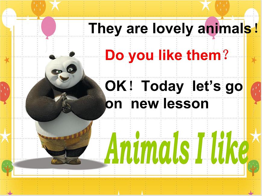 二年級下冊英語課件-Module2 Unit 3 Animals I like  牛津上海版(共26張PPT)第5頁