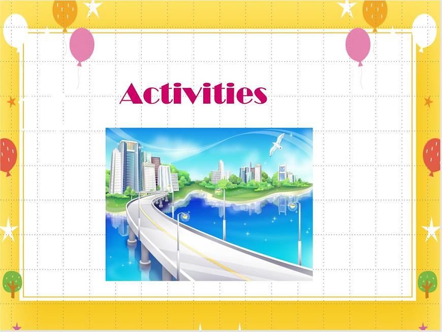 二年級下冊英語課件-Module4 Unit 1 Activities  牛津上海版(共11張PPT)第1頁