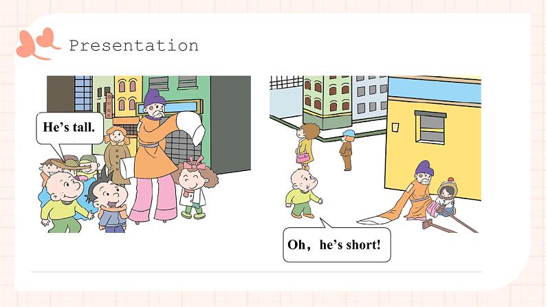 Module 2 Unit 2 That man is short. (2课时)课件+教案+同步练习04