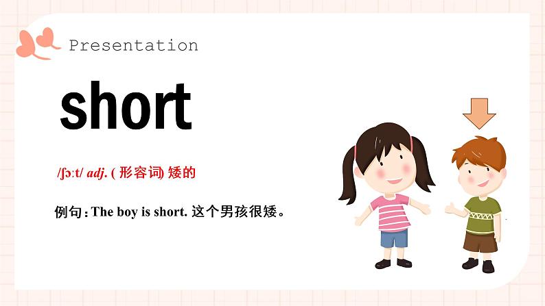 Module 2 Unit 2 That man is short. (2课时)课件+教案+同步练习06