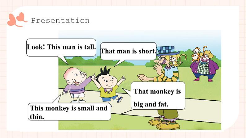 Module 2 Unit 2 That man is short. (2课时)课件+教案+同步练习07