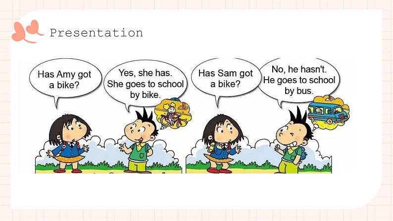 Module 9 Unit 2 Has Amy got a bike?(2课时)课件+教案+同步练习08