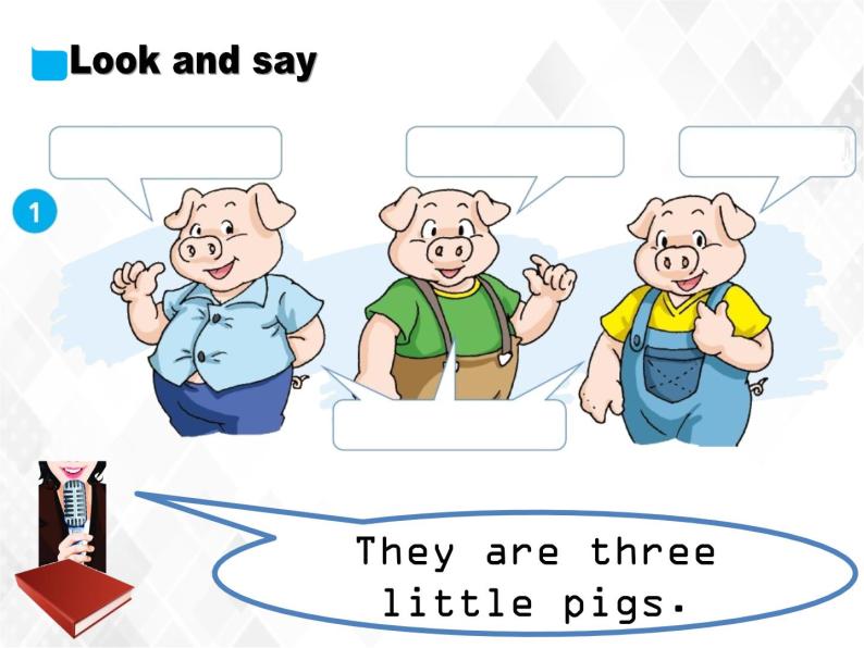 三年级下册英语课件- M4 Unit 12 Three little pigs 课件+素材（3个课时）牛津上海版03