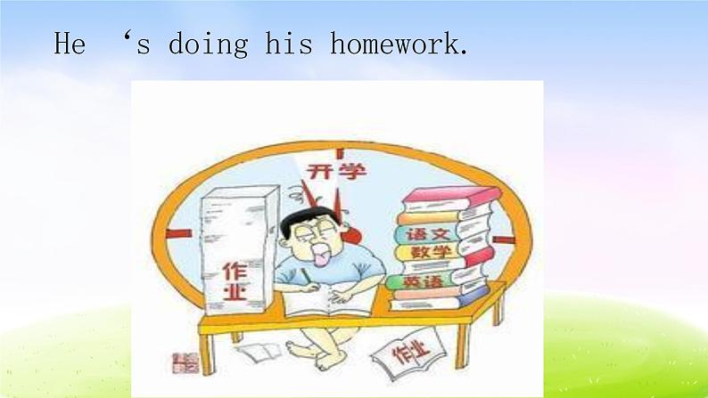 外研版(一起)二下Module 3《Unit 1 Sam isn’t tidying his room》ppt课件1第6页