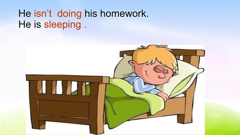 外研版(一起)二下Module 3《Unit 1 Sam isn’t tidying his room》ppt课件1第7页