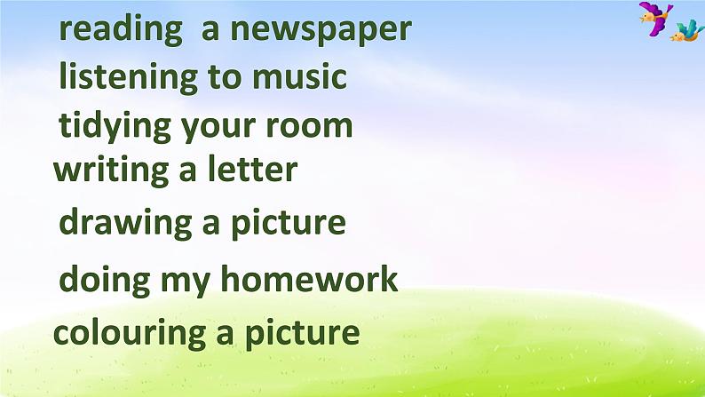 外研版(一起)二下Module 3《Unit 2 Are you doing your homework》ppt课件1第3页