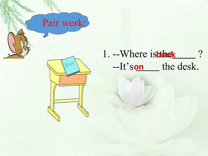 人教PEP版英语三年级下册课件 Unit 4 Where is my car?Part A Let 's learn第7页